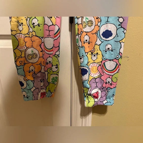 Care Bears Jogger Sleep Pajama Pants Sz S(4/6) - Picture 2 of 9